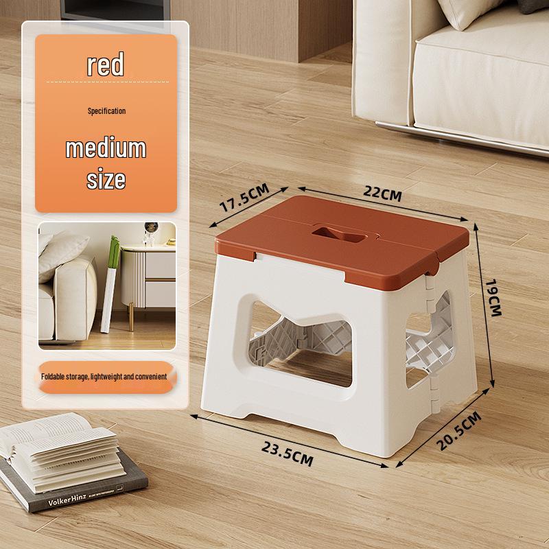 Compact Children's Folding Stool for Shoes & Outdoor Use