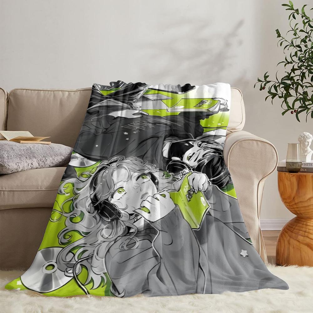 The Guy She Was Interested In Wasnt a Guy at All Throw Soft Flannel Throw Summer Blanket Lightweight for Sofa Bed Travel