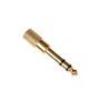 6.5Mm 1/4" Male Plug To 3.5Mm 1/8" Female Jack Stereo Headphone Audio Adapter