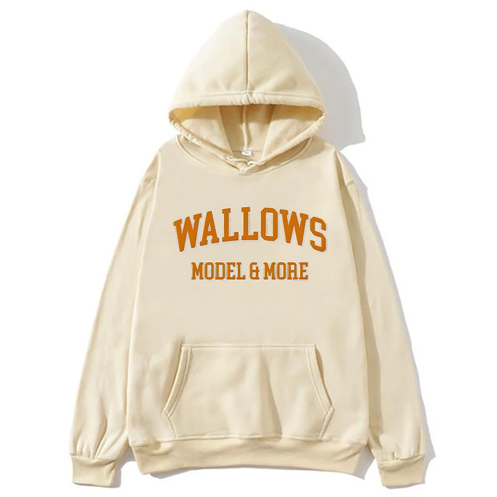Wallows Model and More Hoodies Music Album Sweatshirts Unisex Long Sleeve Pullover High Street Women Men Loose Clothing