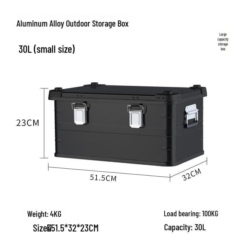 Gongziyu Outdoor Aluminum Alloy Camping Storage Box