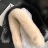 Long Real Fox Hair Scarf, Simple and Warm in Autumn and Winter, Thickened Double-sided Plush Neck Protector, Fur Scarf, Fur Collar, Children