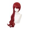 Megara Costume for Women Synthetic Fiber Megara Dark Red Wig Costume Cosplay Accessories