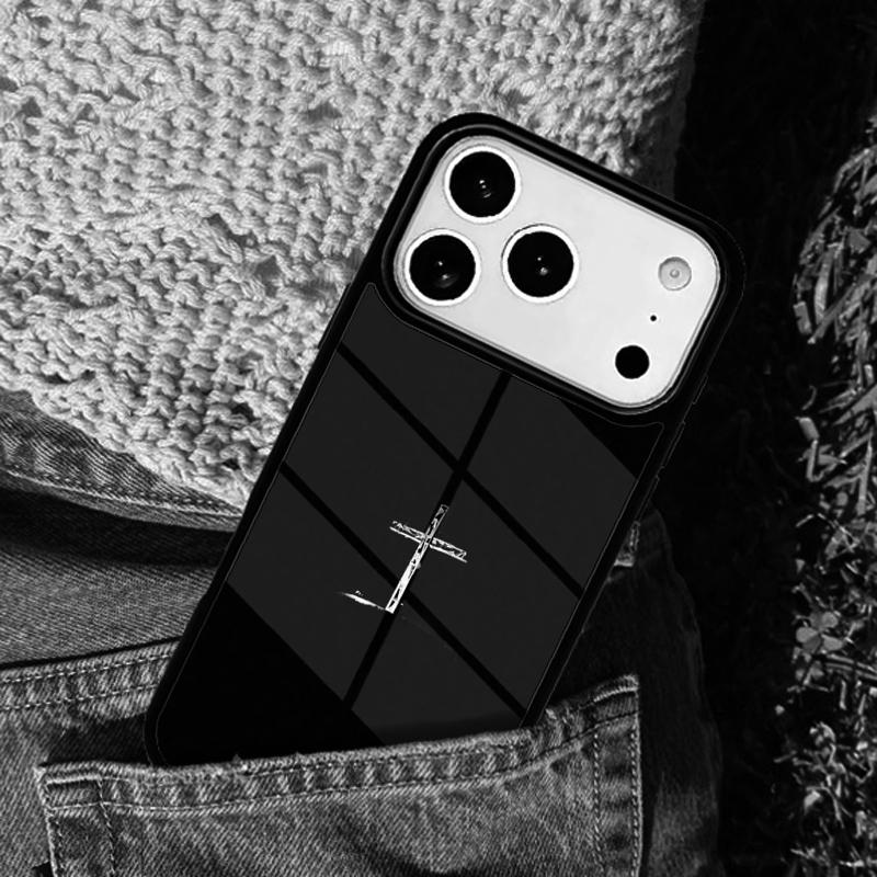Cross on Bible Christian Catholic Phone Case Cover for IPhone 11 12 13 14 15 16e 17 Pro Max Coque for IPhone 17 Air