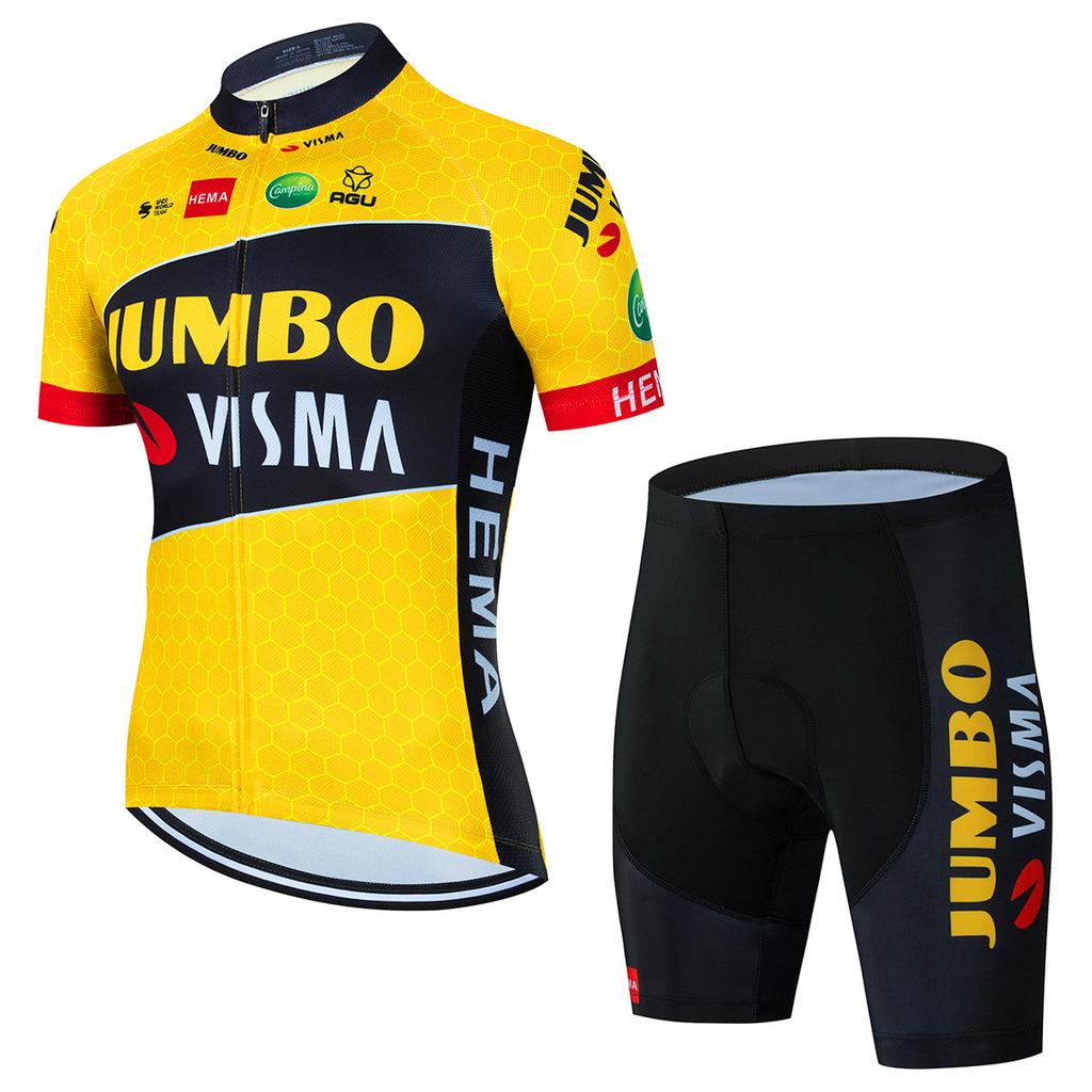 Traje de Ciclismo Edição de Equipe 2026 Traje de Manga Curta Masculino Verão Mountain Bike Bicicleta de Estrada Secagem Rápida