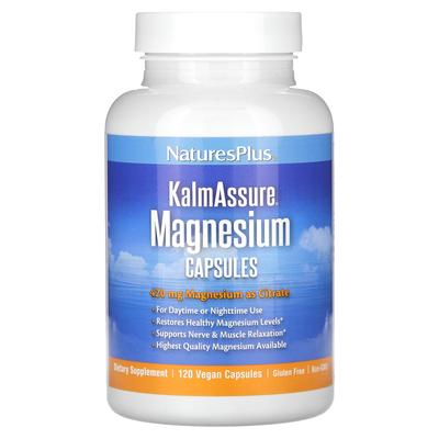 KalmAssure, Magnesium, 420 mg, 120 vegetarische Kapseln (105 mg pro Kapsel)