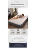Thailand Latex Cotton Knitted Foldable Mattress - Single & Double Sizes for Dormitory