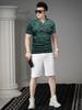 European Station 2025 Summer New Style Lapel Polo Shirt Men's Trendy Brand Embroidered Printed Short-Sleeved T-Shirt Casual Top