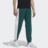 Adidas Neo Contrast Cuff Joggers With Hidden Buttons Men Bottoms Forest-Green GP4814