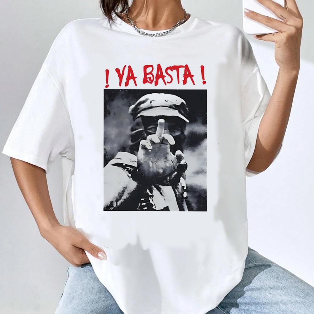 Basta Tshirt Teen Classic Colorful Retro Digital Graphic Aesthetic Tshirt Gothic Streetwear Punk Trendy Women Harajuku