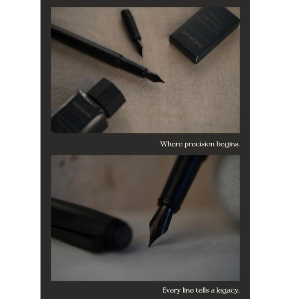 Dailyrang Black Fountain Pen Gift Set