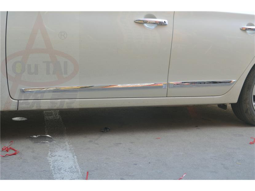 12-19 New Sylphy ABS Electroplated Door Edge Anti-Collision Strip