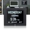 Digital Clock Home Decor Electronic Date Table Large LCD Screen Large Letter Electronic Dashboard Calendar Alarm Clock