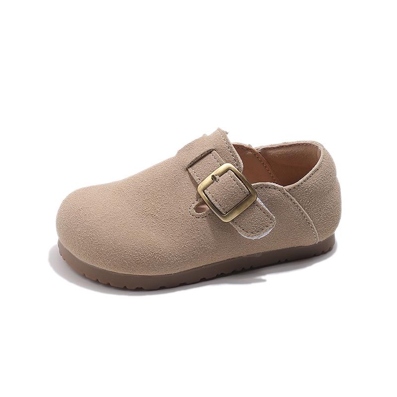 2025 New Kids Soft Sole Leather Loafers - Spring & Autumn Shoes for Boys & Girls