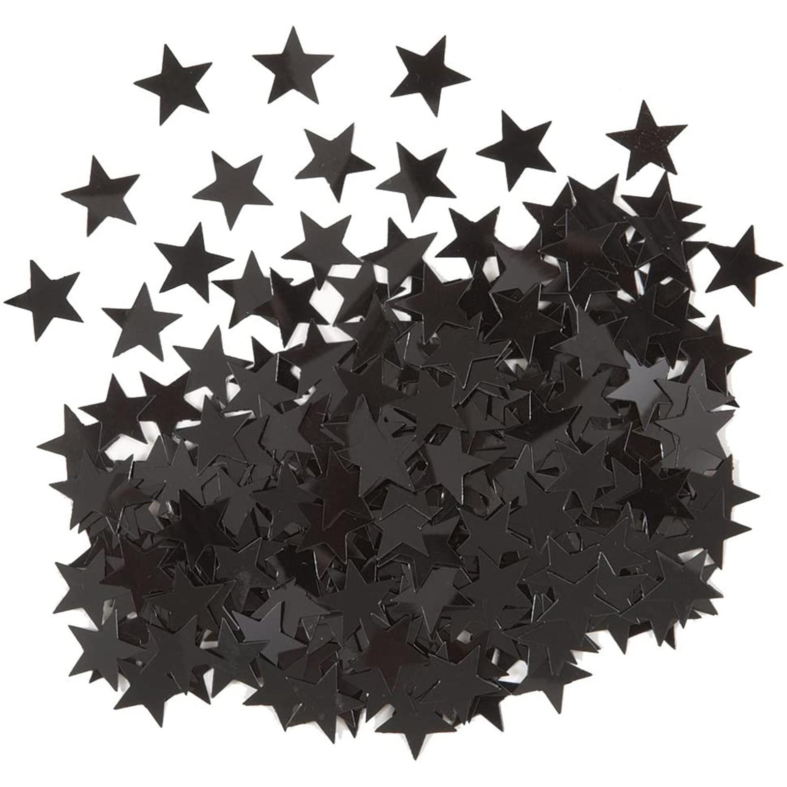 Multicolored Stars Confetti Sequin,Confetti Glitter No Hole Embellishment- 10mm One Size