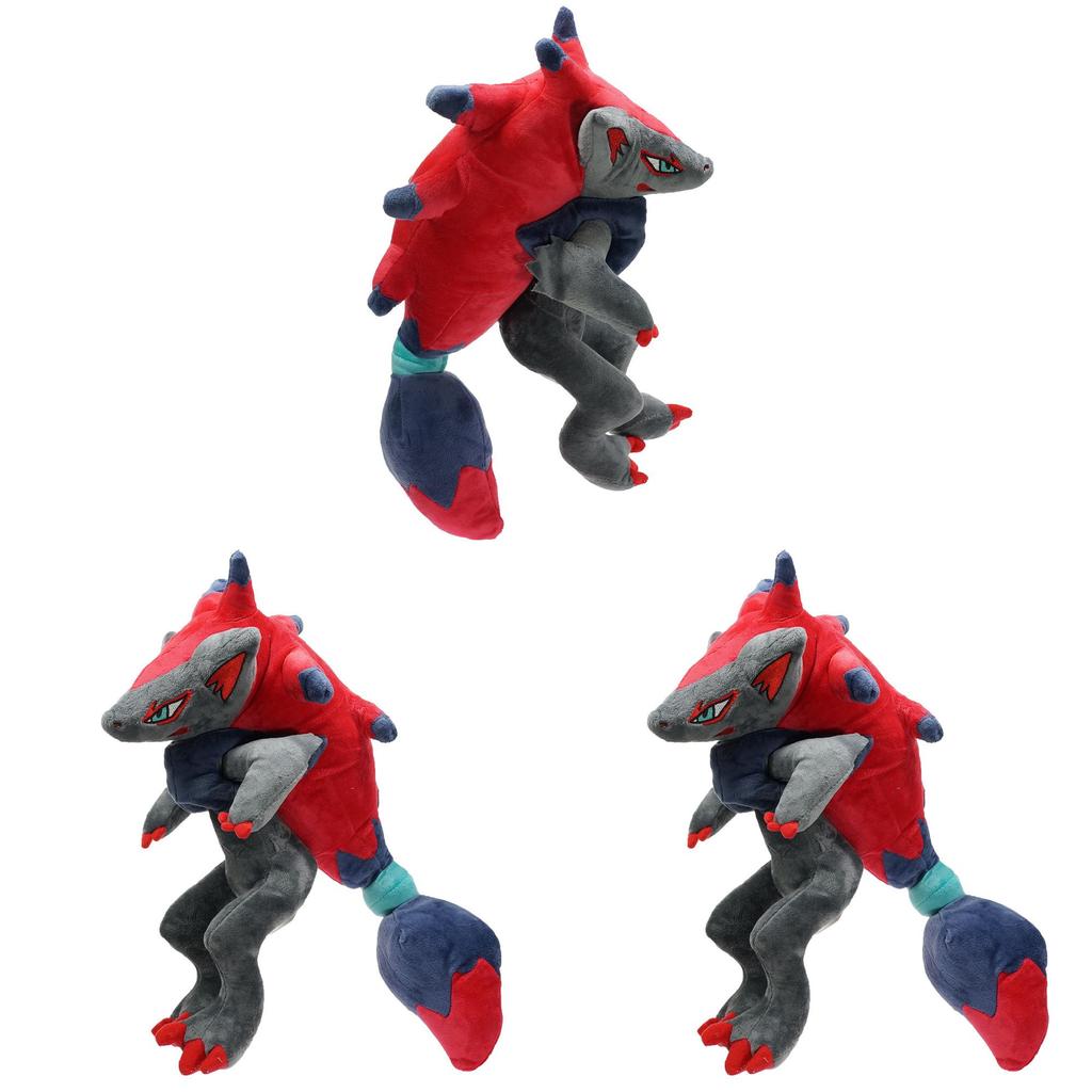 Pokemon Zoroark Plüschtier mit kurzem Flor für Sammler und Kinder