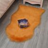 European Style Modern Minimalist Faux Wool Long Pile Rug for Living Room and Bedroom