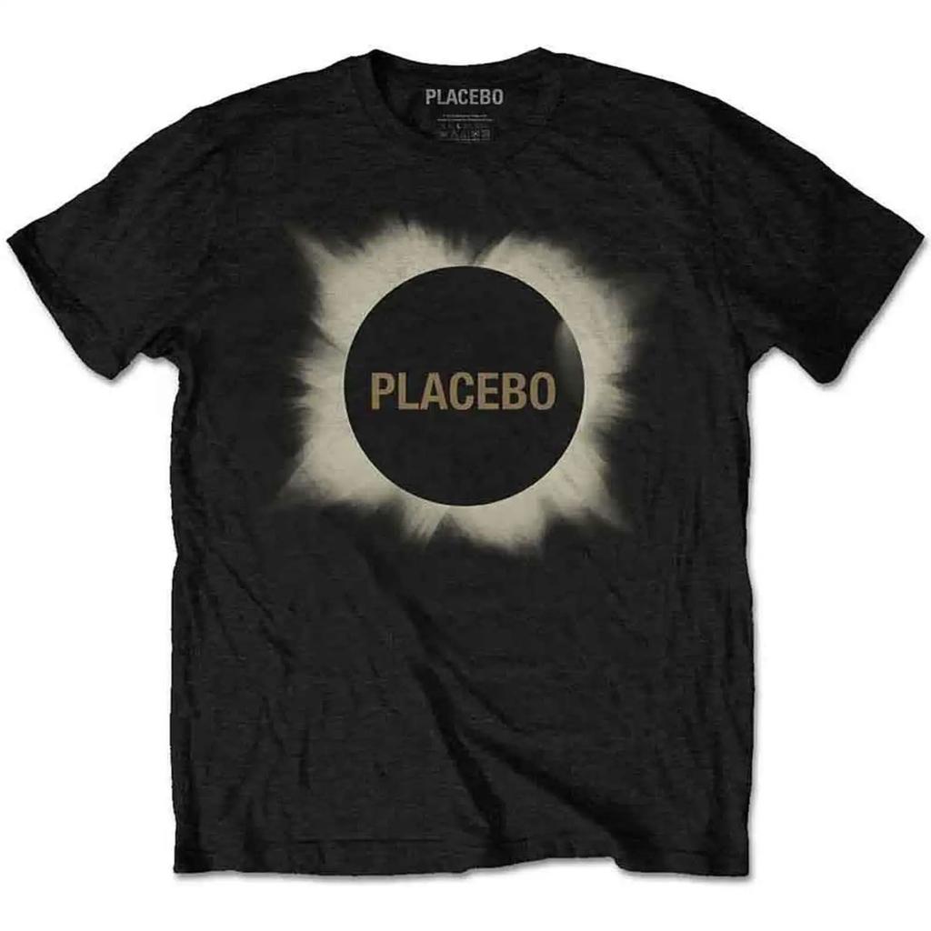 Placebo Eclipse Band Logo T Shirt homme graphic Breathable Unisex Casual Slightly streetwear