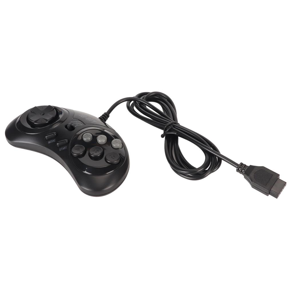 For Sega Controller 9 Pin 16Bit Mini Handheld Ergonomic Classic Portable Gamepad Controller