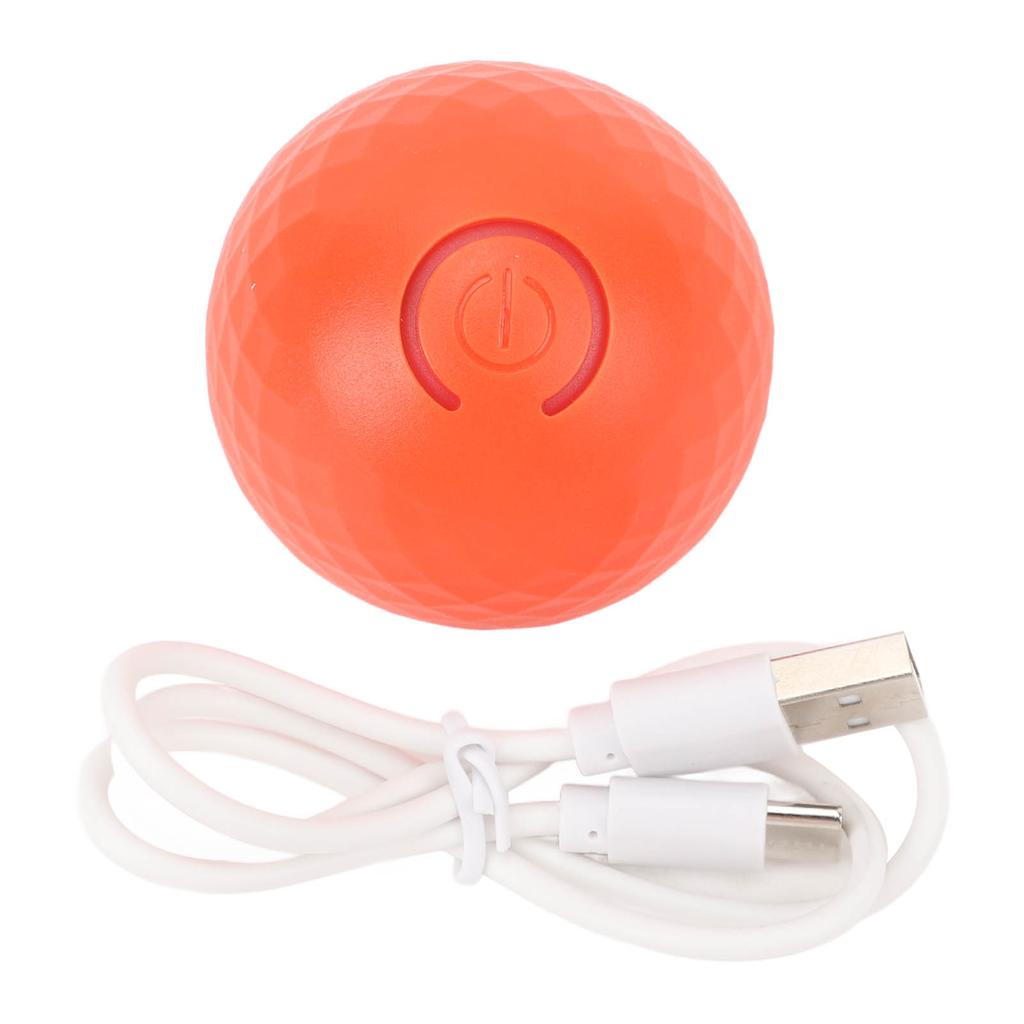 Active Rolling Ball for Dogs PC TPU Motion Activated Automatic Rolling Moving Ball Interactive Dog