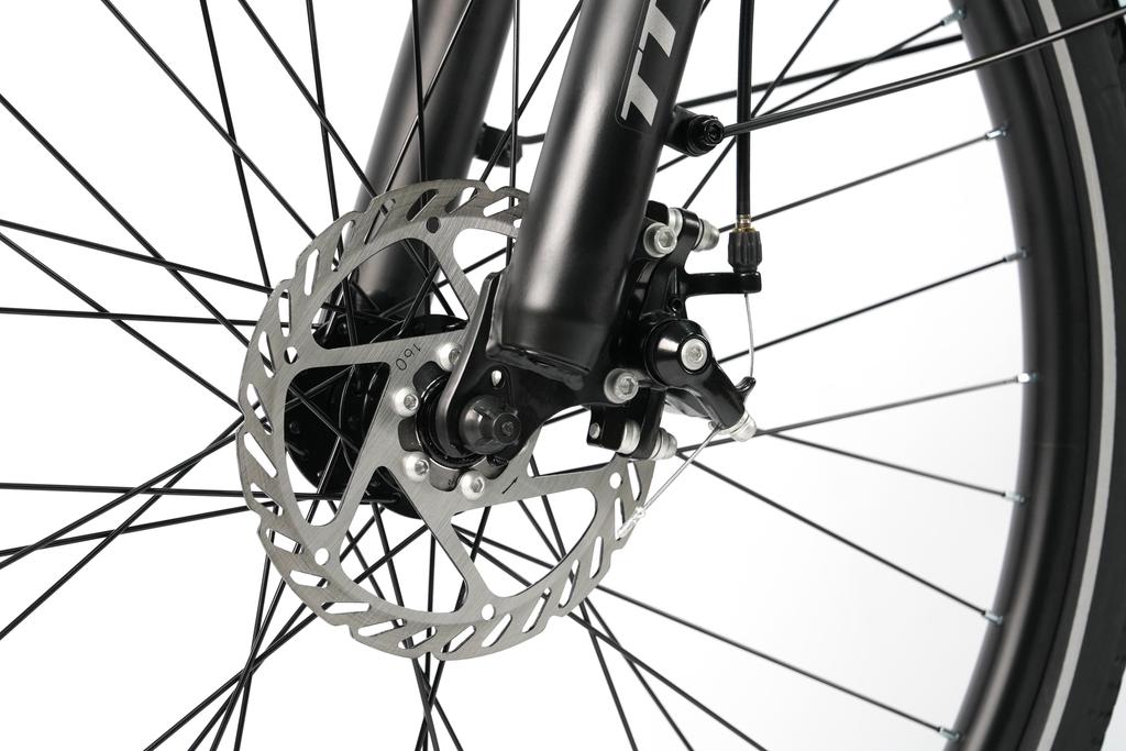 TTGO C3 SE Electric Bike, 250W Motor, 36V 18Ah, 28 Inch Tires, Mechanical Disc Brakes, Max Speed 25km/h, Max Range 80‑120 km,Adult City Commuting Bike