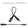 5V-12V DC5.5 x 2.1mm to DC2.5x0.7mm/3.5x1.35mm/4.0x1.7mm/4.8x1.7mm/5.5x2.5mm Power Cable Female to Male Adapter Cord