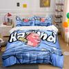 Football Player with Text. Bedding Sets Duvet Cover Sets Duvet Covers Pillowcases(1 * Duvet Cover 2 * Pillowcases Without Duvet Insert)