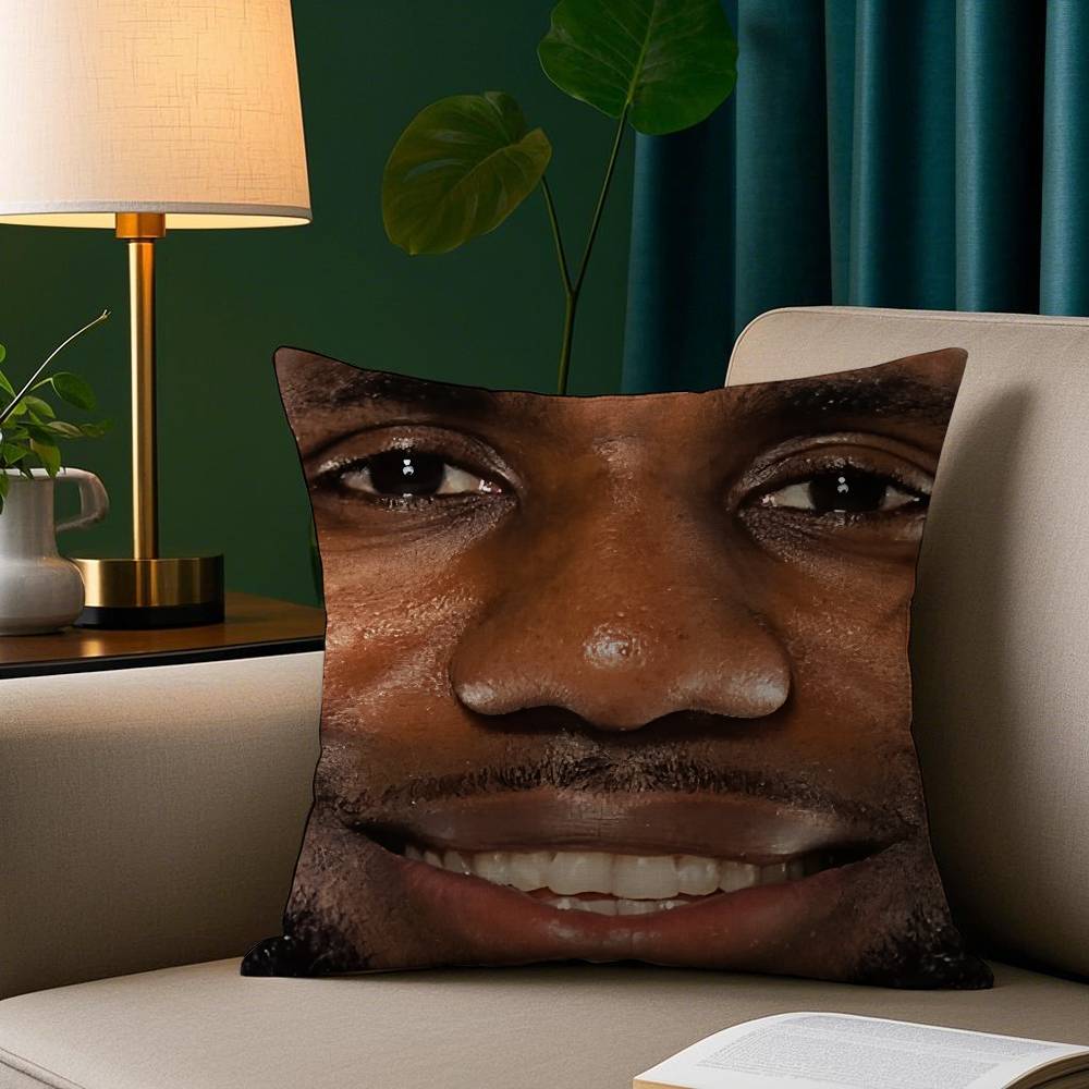 Funny King J-James Lebron Pillow Case Plush Fabric Soft Pillowcase Double Sided Print Sofa Cushion Cover Throw