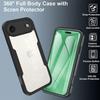 Case for iPhone Air - BOOLING - Full Protection Front TPU and Back PC - Navy Blue
