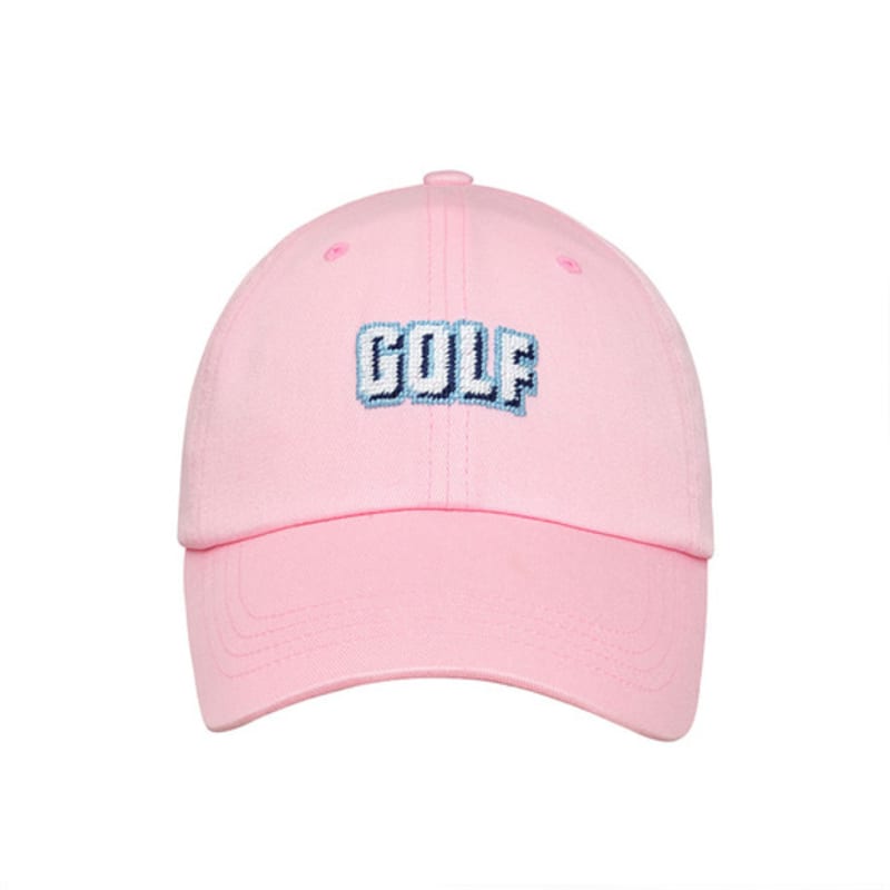 

LOLONG GOLF NEEDLEPOINT HAT - PINK FREE