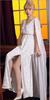 Shangki Halloween Greek Mythology Cosplay, Roman Costume for Women, Greek Costume, Stage Costume, Party Costume, Event Costume (Size L, White)