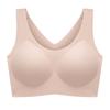 Cloud Seamless Women's One-Piece Bra, Size-Free for Large or Small Busts, Fixed Cup, Thin Design