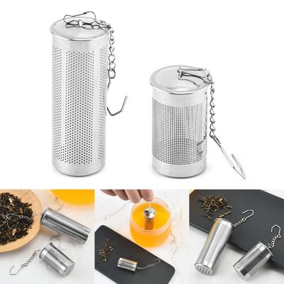 Stainless Steel Tea Infuser Food Grade Tea Leaves Spices Seasoning Ball Strainer Stainless Steel Teakettle Locking Tea