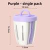 Fruit Cup - Portable, with Water-draining Feature, Comes with A Fork. Breakfast Salad Cup. Take-away for Outdoor Picnic. Fruit Cup Made of Oatmeal.
