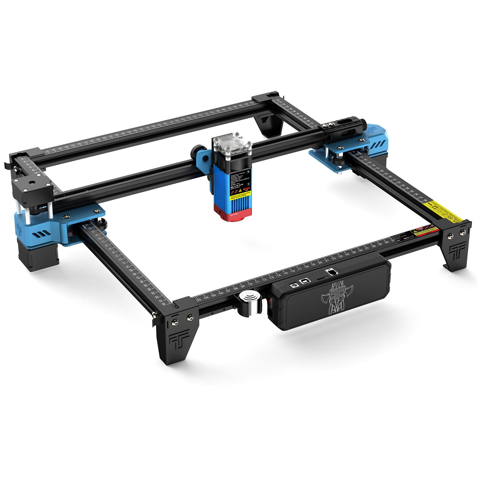 

Лазерный гравер Two Trees TTS 55 Pro 5.5W Compressed Spot 30000mmmin Высокоскоростная лазерная гравировка AU чёрный