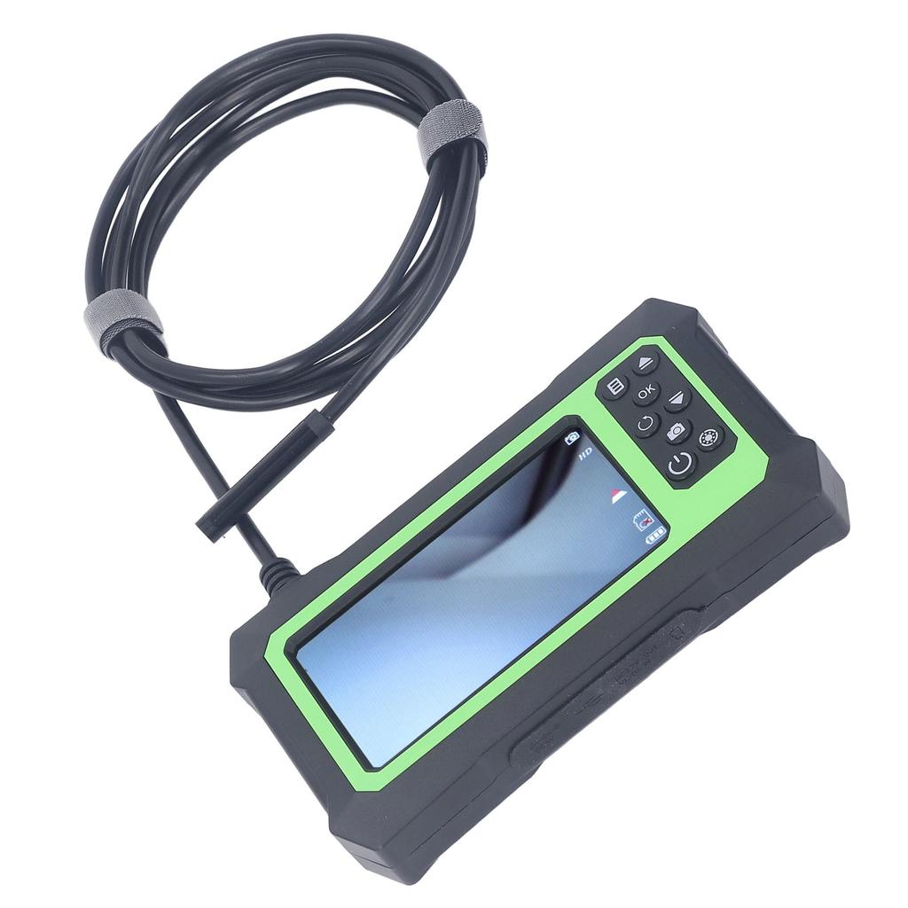 Endoscope Camera IP67 Waterproof 4.3in 8mm Lens 1080P Bending Borescope for Maintenance 2m   6.56ft