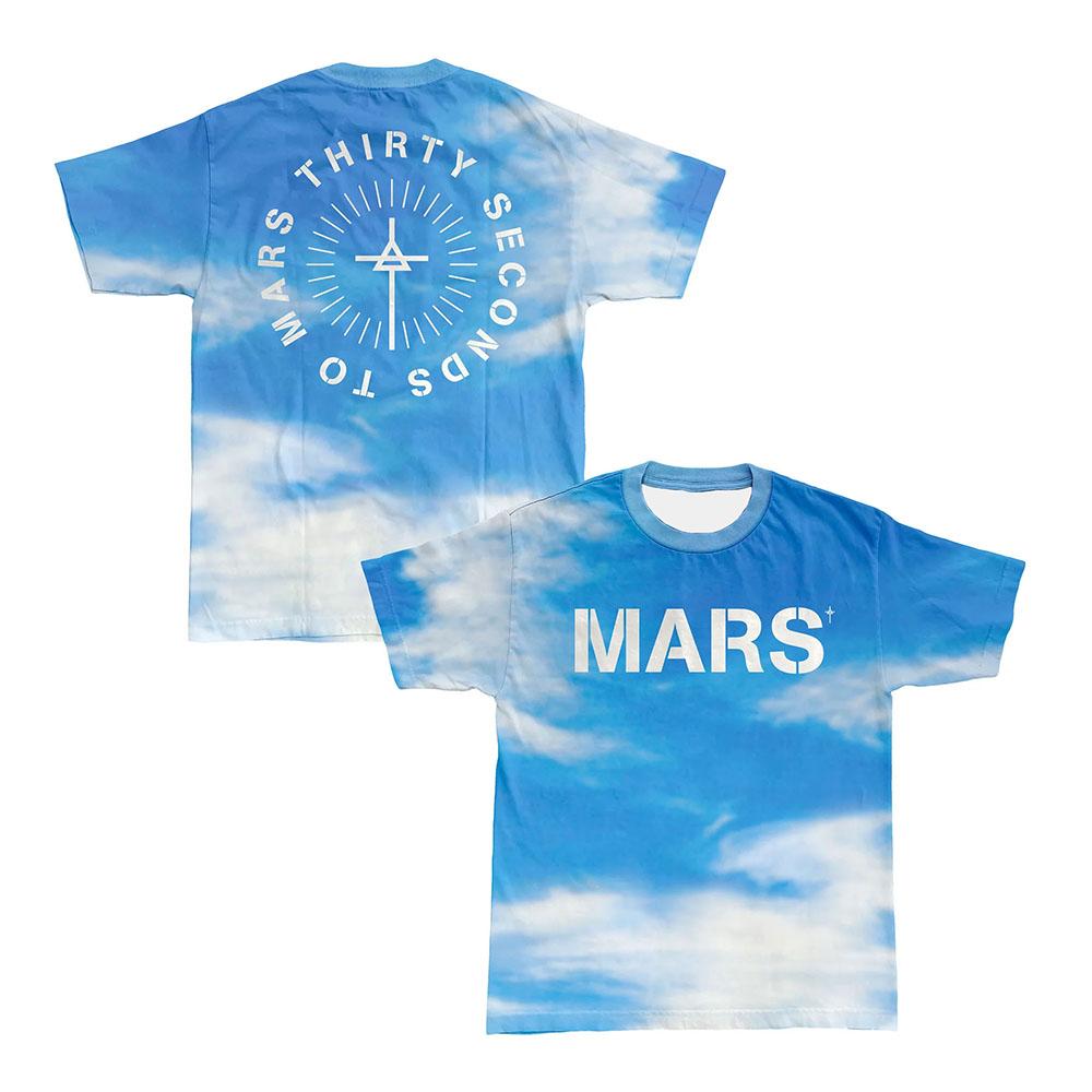 

SUNSETS AND SKIES TEE THIRTY SECONDS TO MARS T-shirt Rock Band Fashion Tshirts Short Sleeve Loose Print T Shirt XXXXL