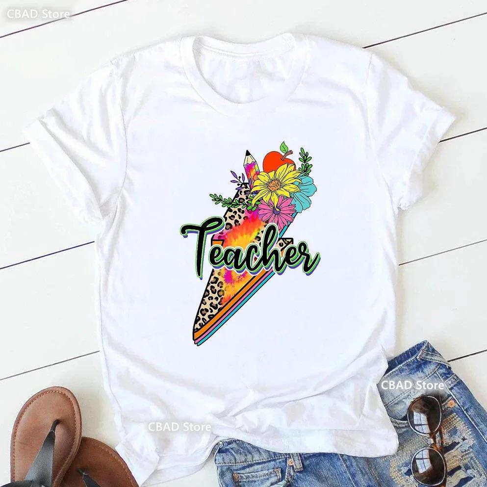 Hot Selling Women's Top Hot Selling Love Personality Pattern Printed Short-sleeved T-shirt Women Summer polyester fabric