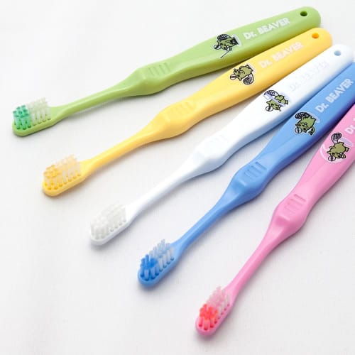 Dr. Beaver Dreamy Toothbrush for Elementary School Students (5-Piece Set x 2)