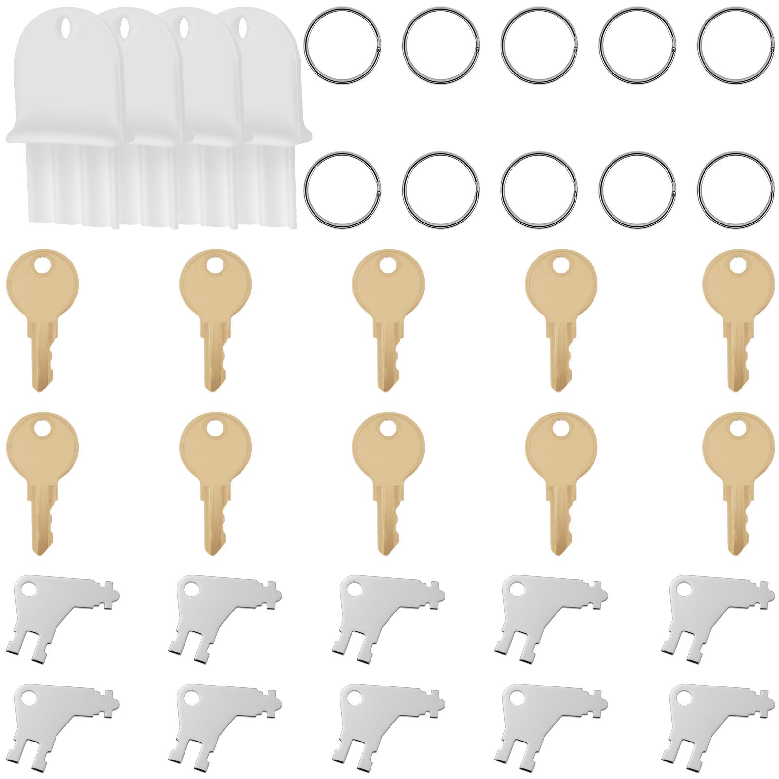 

Набор ключей для диспенсера туалетной бумаги и мыла 24/30 шт. с кольцами, металлический ключ для диспенсера жидкого мыла, замена для школы, офиса
