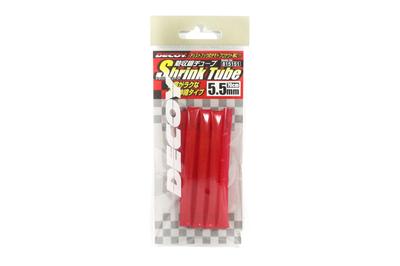 Decoy T-3 Heat Shrink Tube אדום גודל 5.5 מ"מ (5151)