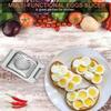 Heavy Duty Egg Slicer with Stainless Steel Wire Egg Cutter Convenient Strawberry Slicer  Tomato