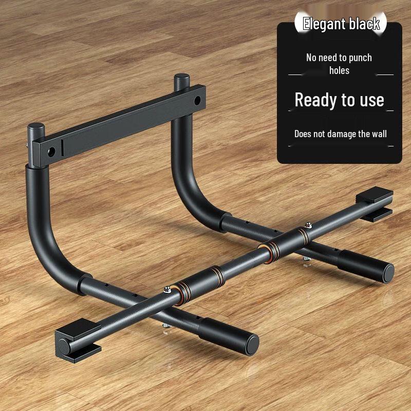 Adjustable Punch-Free Doorway Fitness Bar N/A
