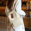 2024 Summer New Niche High-End Fashion Commuting Large-Capacity Backpack for Women, Simple and Sophisticated Travel Backpack