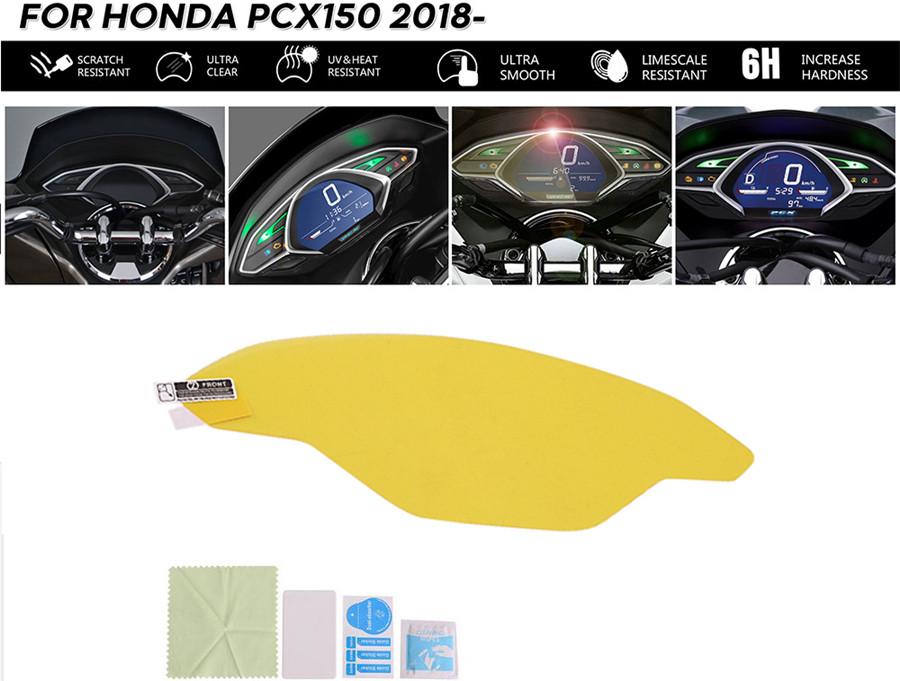 For Honda PCX150 2018-19 Speedometer Screen Blu-ray Cluster Scratch Protect Film