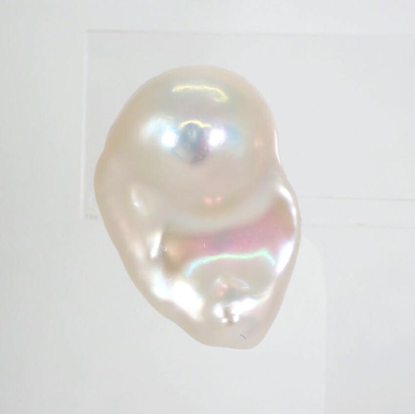 [New] Pt900 Freshwater Pearl Stud Earrings/j33-4