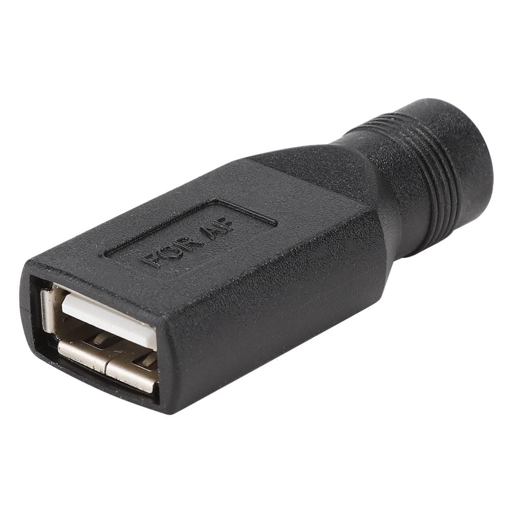 

5 шт. Компьютерный мини-USB гнездовой интерфейс на DC5.5 x 2.1 гнездовой головной адаптер-разъем