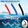 High Quality Professional Dry Top Snorkel - Silicone Adjustable Breathing Tube for Swimming Snorkeling Diving Training For Adult