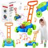 Push Mower Bubble Machine with Sound Effects