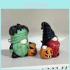 Charming Halloween Pumpkin Gnome Home Decor Resin Statue For Festive Garden Office And Party Gifts